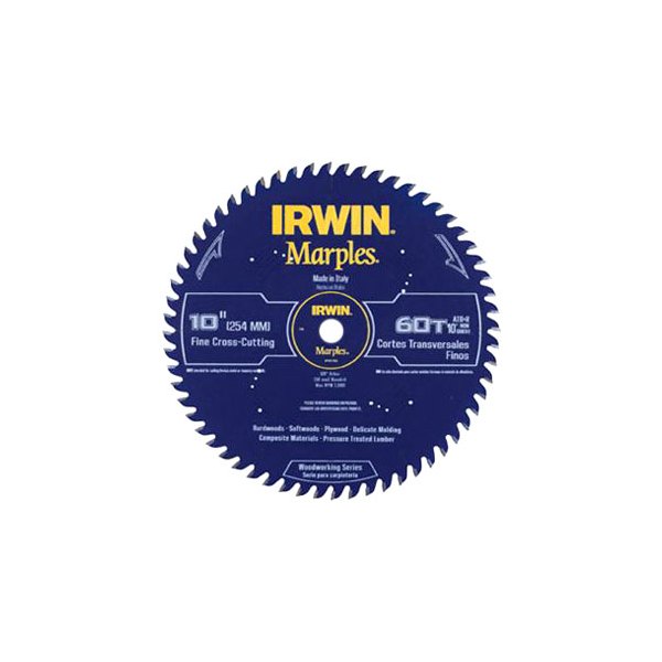 IRWIN® - Marples™ 10" 60T Carbide ATB+R Circular Saw Blade
