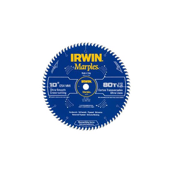 IRWIN® - Marples™ 10" 80T Carbide Hi-ATB Circular Saw Blade