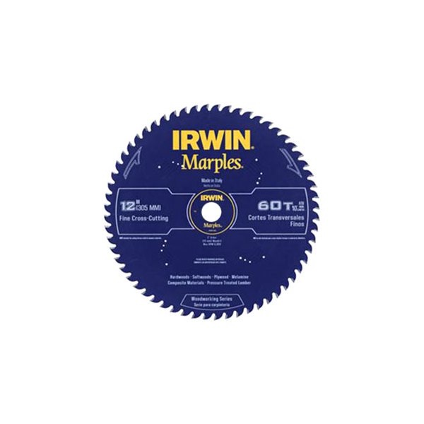 IRWIN® - Marples™ 12" 60T Carbide ATB Circular Saw Blade