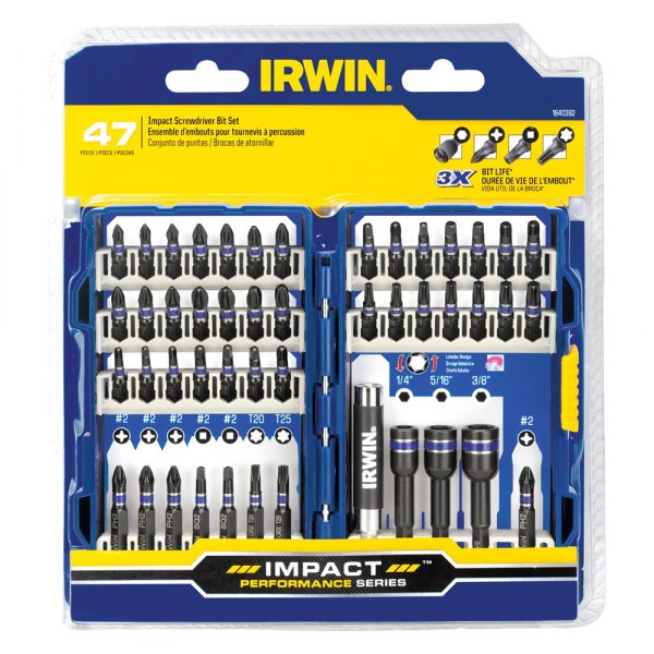 IRWIN® - Impact Bit Set (47 Pieces)