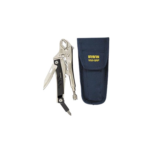 Curved Jaw 1923492 5 IRWIN VISE-GRIP Locking Multi-Pliers with Pouch 