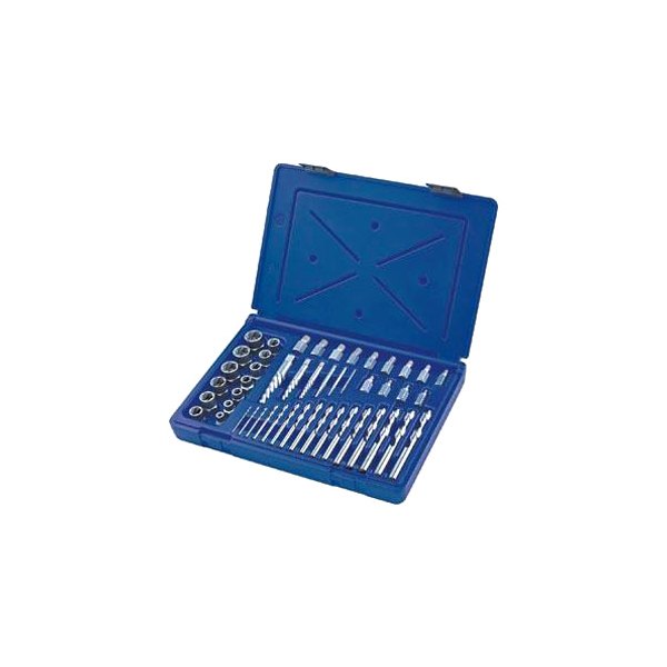Irwin® - Hanson™ 48-piece 3/8" Drive 1/4" to 3/4" & 1/8" to 1/2" Hex Shank Bolt Extractor Set