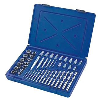 Irwin® - Hanson™ 48-piece 3/8" Drive 1/4" to 3/4" & 1/8" to 1/2" Hex Shank Bolt Extractor Set