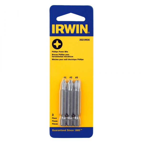 IRWIN® - Phillips Power Bit Set (3 Pieces)
