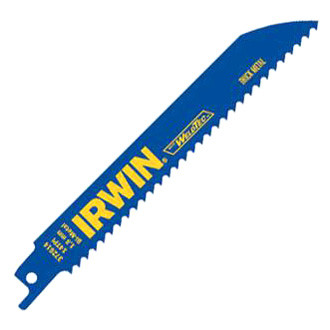 IRWIN® - 24 TPI 6" Bi-Metal Straight Reciprocating Saw Blades (5 Pieces)
