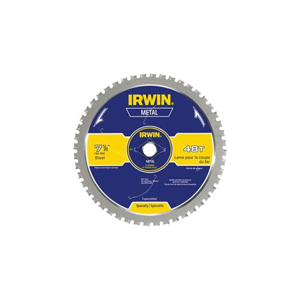 IRWIN® - 7-1/4" 48T Carbide ATB Circular Saw Blade