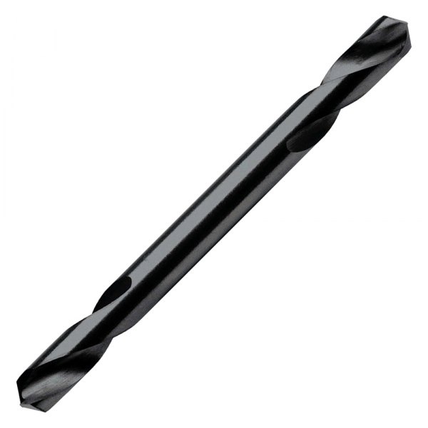 IRWIN® - 7/64" HSS Black Oxide SAE Straight Shank Right Hand Double-End Drill Bit