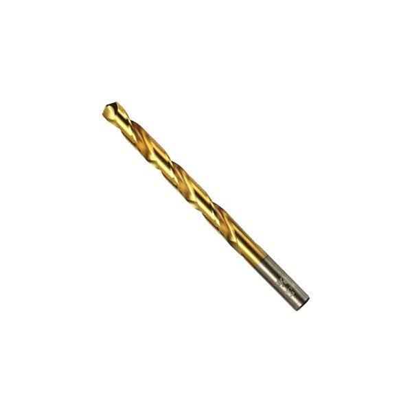 IRWIN® - 3/8" Titanium Nitride HSS SAE Straight Shank Right Hand Drill Bit