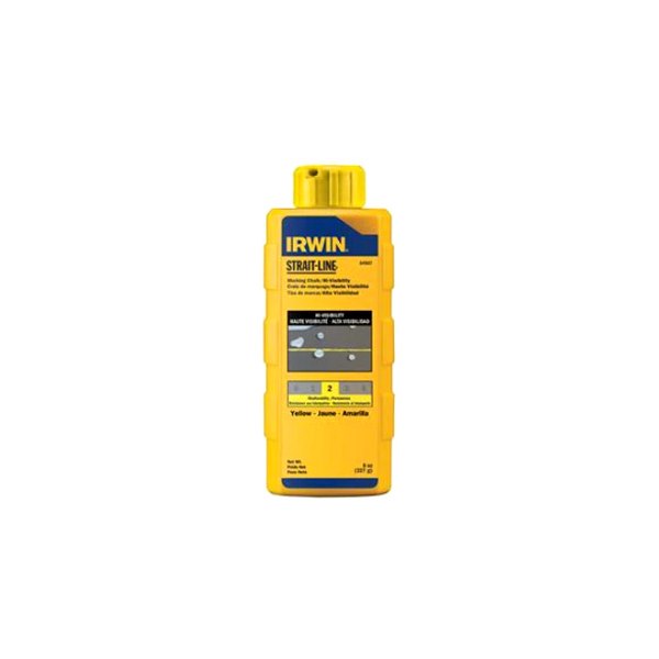 IRWIN® - Strait-Line™ 8 oz. Yellow Hi-Visibility Marking Chalk