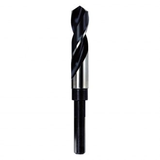 63//64 HSS 1//2 Reduced Shank Silver and Deming Drill Bit with 3-Flatted Shanks
