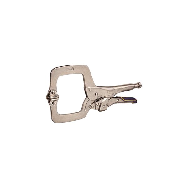 IRWIN® - New Fast Release™ Vise Grip™ 3-3/8" Swivel Pads Fast Jaw Opening C-Jaws Locking Clamp