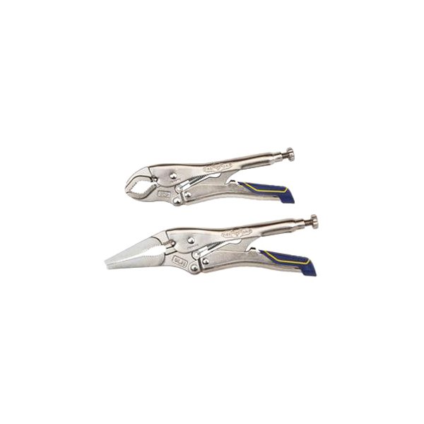 IRWIN® - Vise Grip™ Fast Release™ 2-piece 7" to 9" Metal Handle V/Long Nose Jaws Locking Pliers Set
