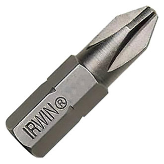 IRWIN® IWAF21PH2B25 - #2 SAE S2 Steel Phillips Insert Bit (1 Piece)