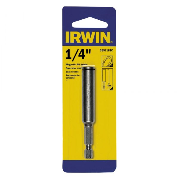 IRWIN® - 3" Long Hex Shank Magnetic Bit Holder (1 Piece)