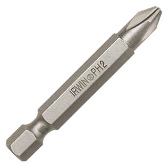 IRWIN® - #2 SAE S2 Steel Phillips Power Bit (1 Piece)