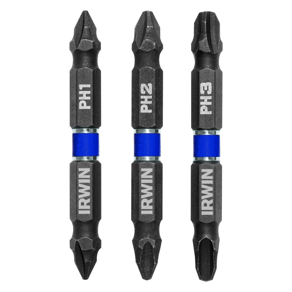 IRWIN® IWAF32DEPHMIX3 - Double End Bit Set (3 Pieces) - TOOLSiD.com