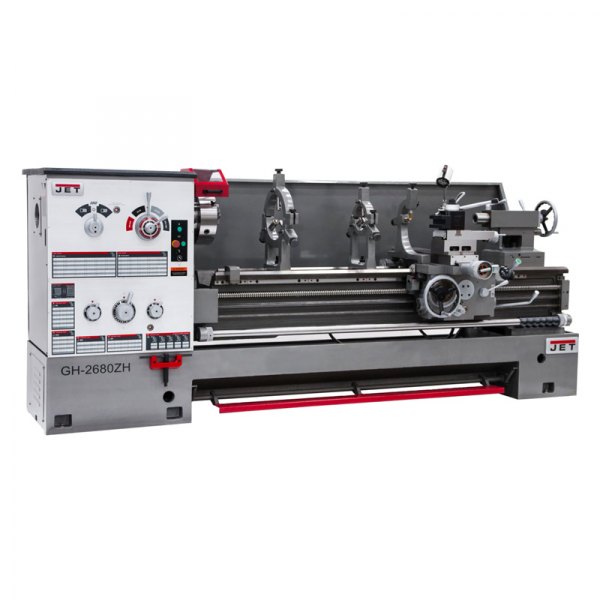 JET Tools® - GH-2680ZH Lathe with Newall DP700 DRO and Taper Attachment