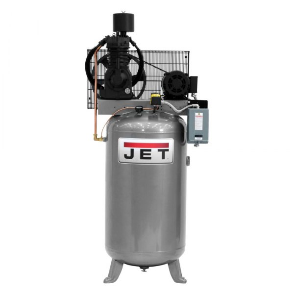 JET Tools® - 7.5 hp 2-Stage 220/460 V 3-Phase 80 gal Vertical Air Compressor