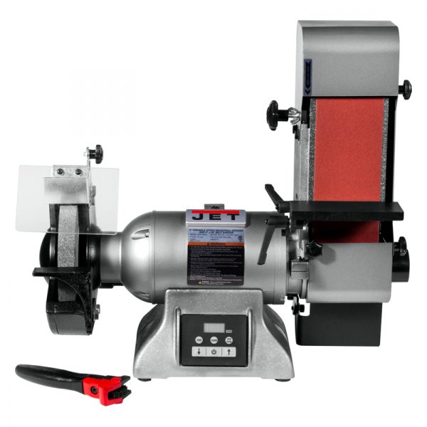 JET Tools® - IBGB-436VS Variable Speed Industrial Combination Grinder/Sander with 8" Disc and 4" x 36" Belt