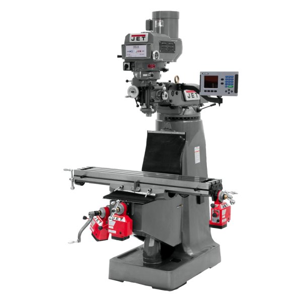 JET Tools® - JTM-4VS Milling Machine with ACU-RITE 203 DRO and X/Y/Z-Axis Powerfeed