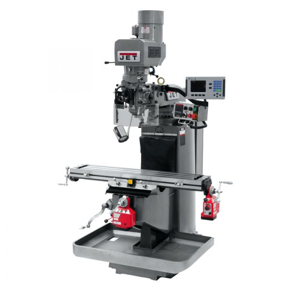 JET Tools® - JTM-949EVS Milling Machine with ACU-RITE 203 DRO and X/Y-Axis Powerfeed