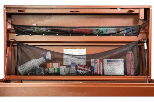 Jobox® 2-654990 - Crescent™ Site-Vault™ Brown Steel Heavy