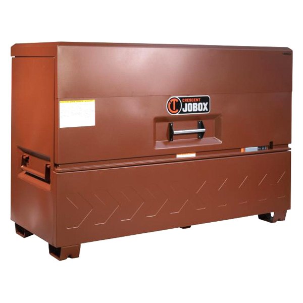 Jobox® - Crescent™ Site-Vault™ Brown Steel Piano Box (74" L x 31" W x 51" H)