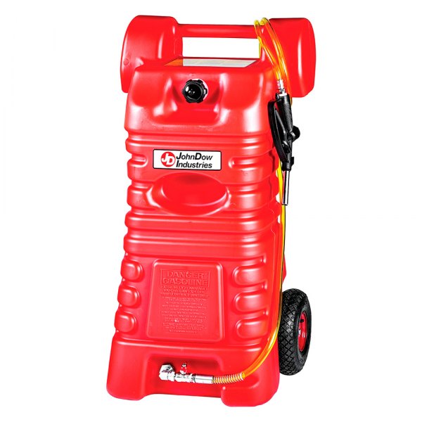 JohnDow® - 25 gal Red Polyethylene Portable Gas Caddy