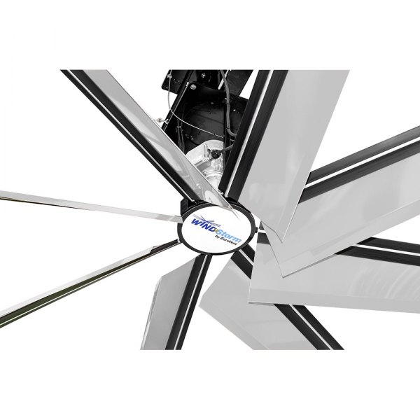 JohnDow® - Windstorm Fans™ 240 V 8' High Volume Low Speed Fan