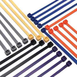 JT&T® - 4" x 18 lb Nylon Natural Cable Tie