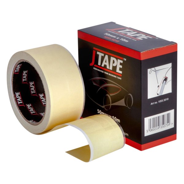 Jtape® - 32.7' x 1.96" Yellow Perforated Trim Masking Tape