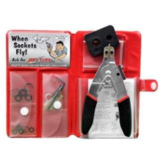 Just Clips JSC380-12 3//8 Anvil Retainer Clip And O-Ring Kit 12 Pack