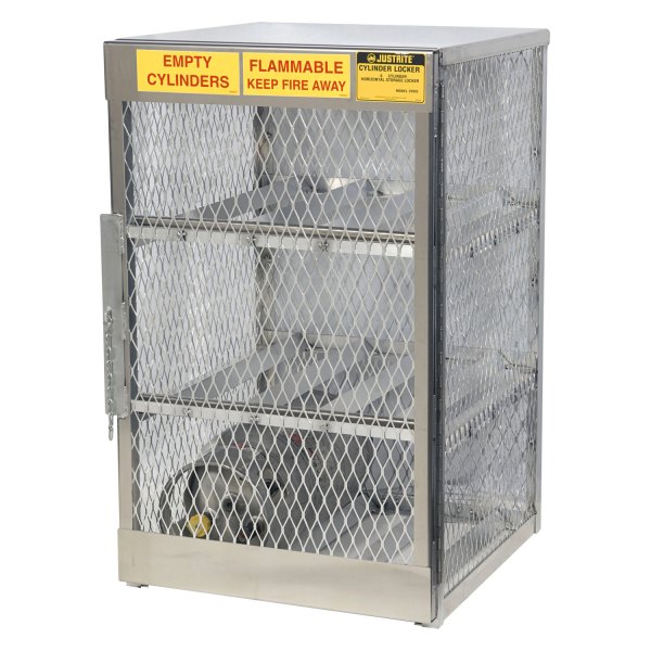 Justrite® - 6 Horizontal Cylinder Locker for Safe Storage
