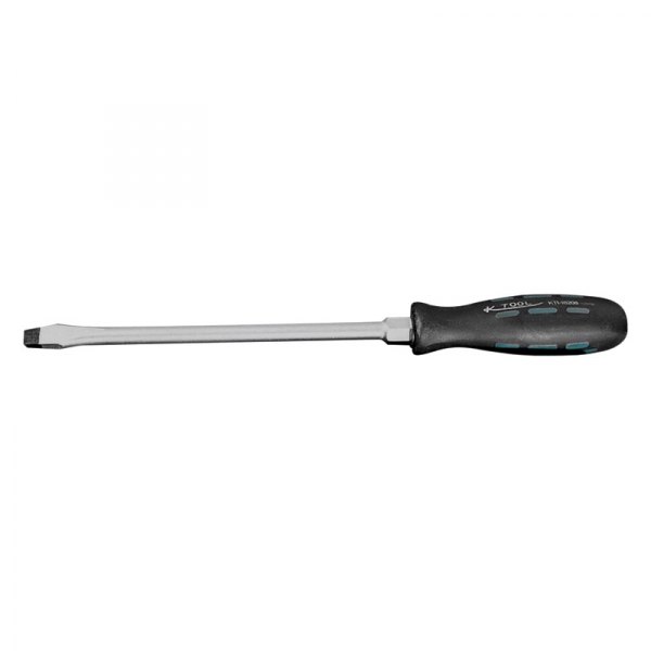 K-Tool International® - 3/8" x 8" Multi Material Handle Long Slotted Screwdriver