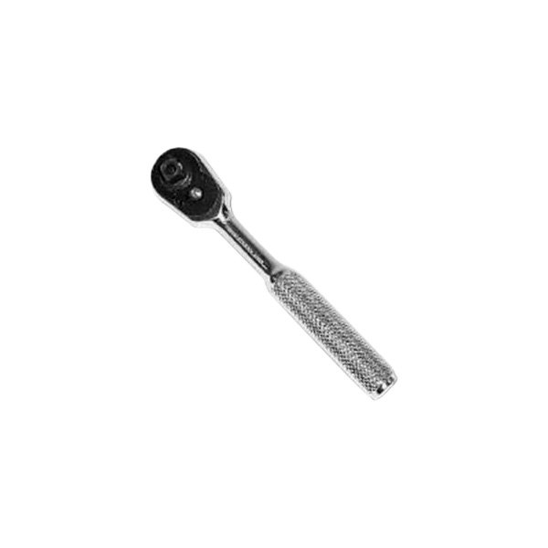 K-Tool International® - Professional™ 1/4" Drive 4-1/2" Length 36 Teeth Standard Head Diamond Knurled Grip Ratchet