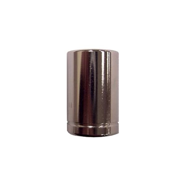 K-Tool International® - 1/4" Drive 15 mm 6-Point Metric Shallow Socket