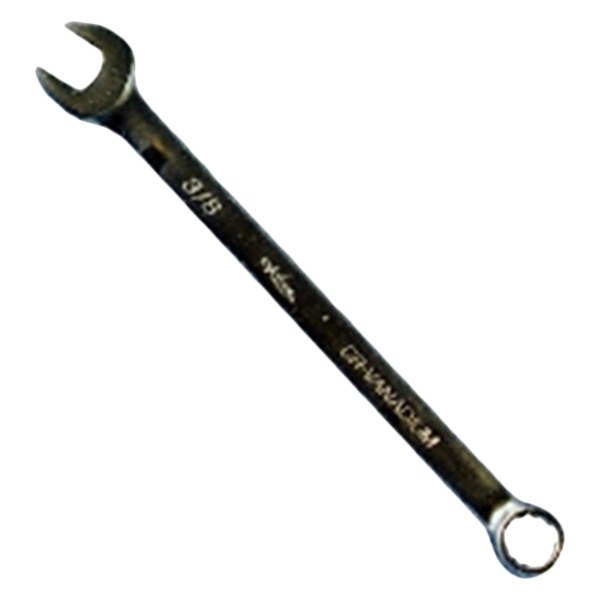 K-Tool International® - 9/16" 12-Point Straight Head Raised Panel Chrome Combination Wrench