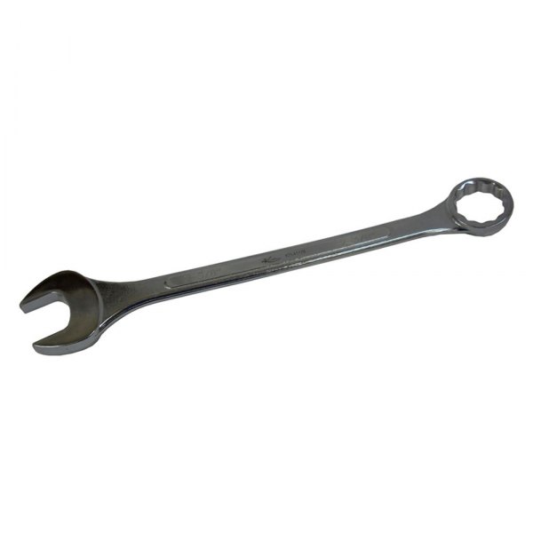 K-Tool International® - 2-3/8" 12-Point Straight Head Raised Panel Jumbo Chrome Combination Wrench