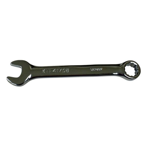 K-Tool International® - 8 mm 12-Point Angled Head Stubby Combination Wrench