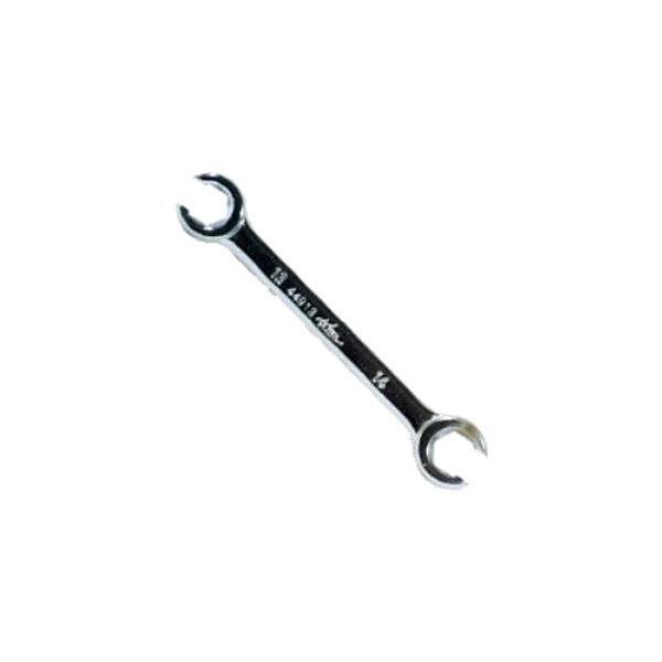 K-Tool International® - 15 x 17 mm 6-Point Chrome Straight Double End Flare Nut Wrench