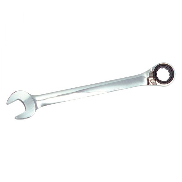 K-Tool International® - 10 mm 12-Point Straight Head Ratcheting Reversible Combination Wrench
