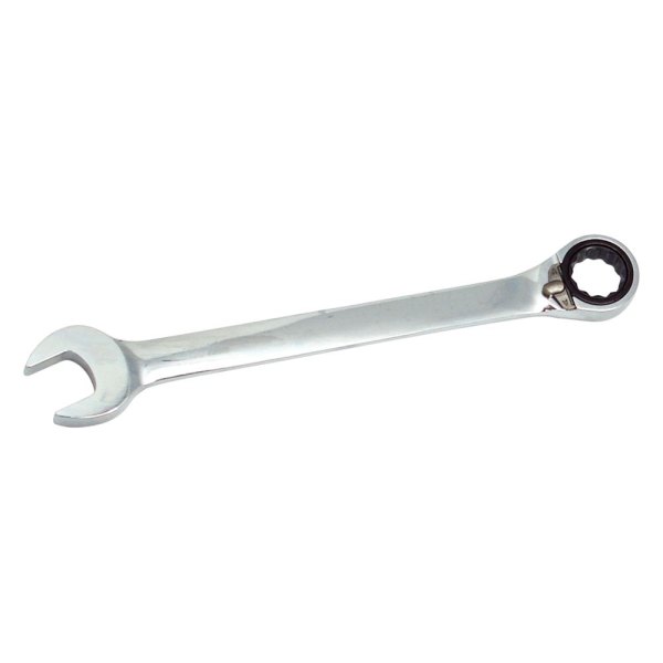 K-Tool International® - 15/16" 12-Point Straight Head Ratcheting Reversible Combination Wrench