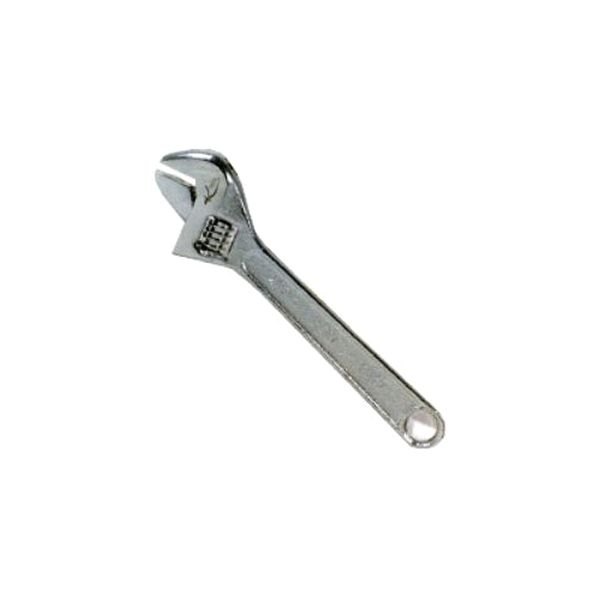 K-Tool International® - 1-1/2" x 12" OAL Chrome Plain Handle Adjustable Wrench