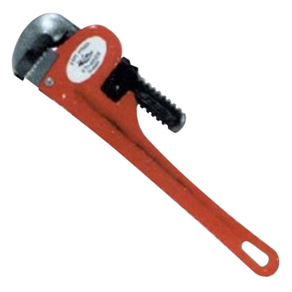 K-Tool International® - 2-3/8" x 12" Serrated Jaws Cast Iron Straight Pipe Wrench