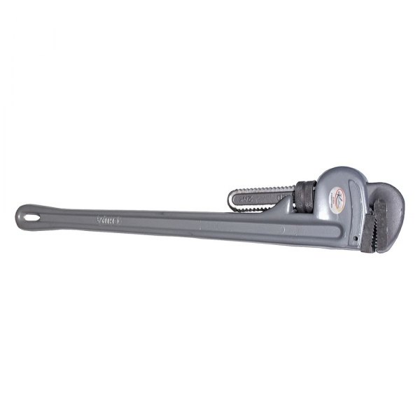 K-Tool International® - 3-1/2" x 24" Serrated Jaws Aluminum Straight Pipe Wrench