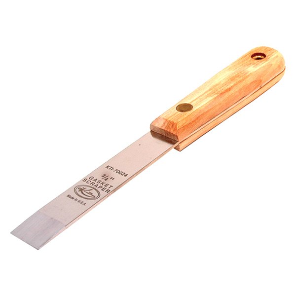 K-Tool International® - 3/4" Stiff Straight Blade Chisel Tempered Steel Scraper