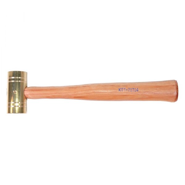 K-Tool International® - 16 oz. Brass Wood Handle Mallet