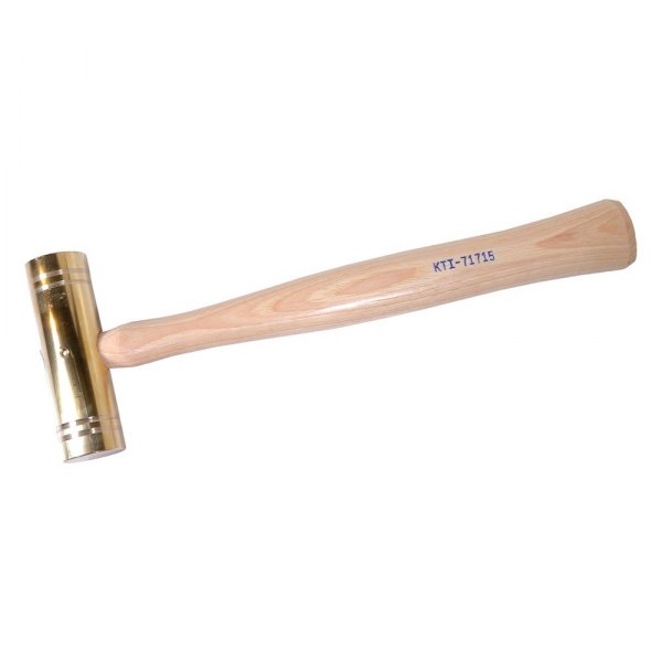 K-Tool International® - 24 oz. Brass Wood Handle Mallet