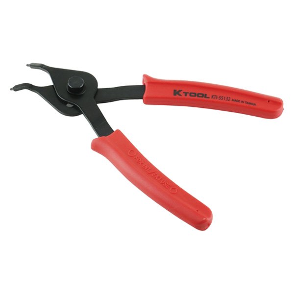 K-Tool International® - 45° Bent 0.070" Fixed Tips Internal/External Snap Ring Pliers