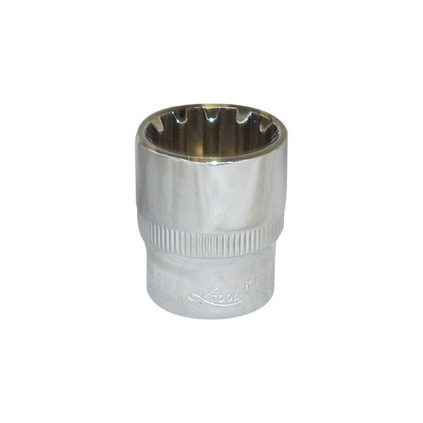 K-Tool International® - 3/8" Drive 13 mm Spline Metric Deep Socket